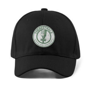 TheBestMale-Front-View-Black-Dad-Hat